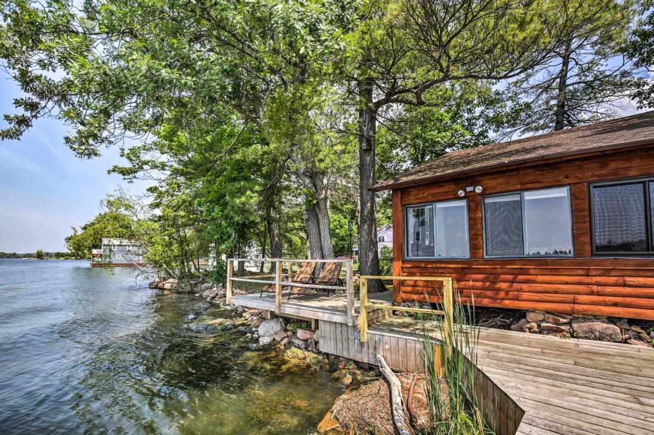 Private Island With Land Access Cabin Hammond المظهر الخارجي الصورة